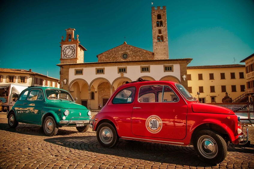 Picture 1 for Activity From Florence: Sunset Wine Tasting Tour in Vintage Car