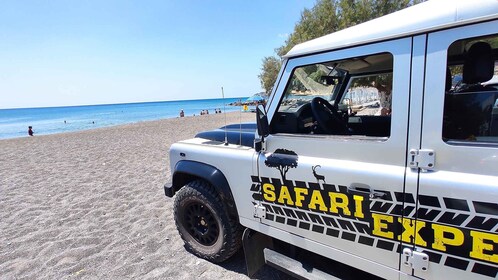 Von Heraklion aus: Geführte Jeepsafari mit Weingutbesuch & Mittagessen