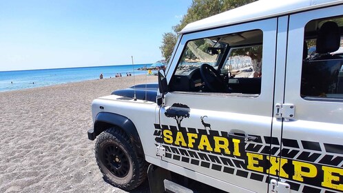 Da Heraklion: Safari guidato in jeep con visita alla cantina e pranzo