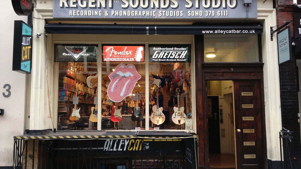 History of London Rock'n'roll Music Walking Audio Tour
