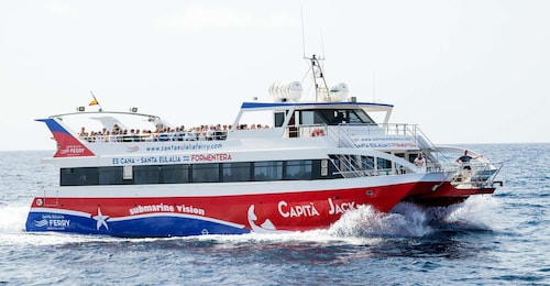 From Santa Eulalia: Formentera Return Ferry