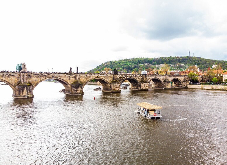 Picture 7 for Activity Prague: Party Tiki Boat Sightseeing Cruise with Drinks