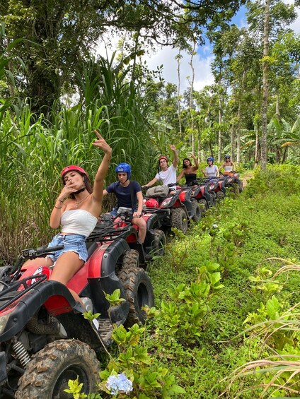 Quad ride, waterfalls & aunthentic cooking class in munduk