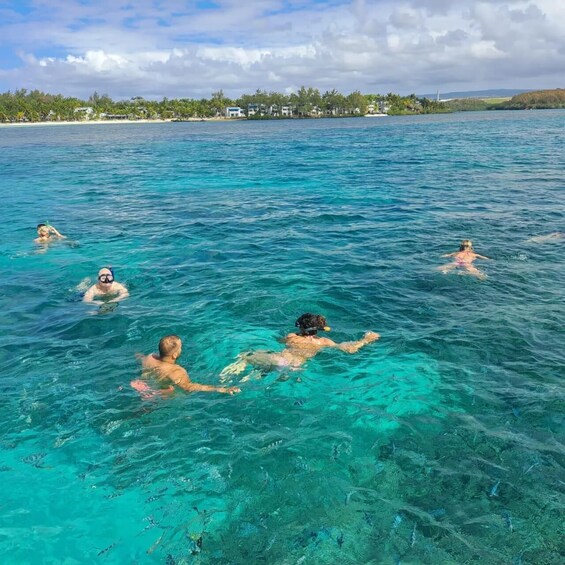 Picture 17 for Activity Blue Bay: Blue Bay Glass Bottom Boat Visit and Snorkeling