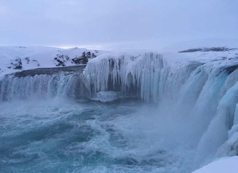 Picture 1 for Activity Iceland: Lake Myvatn and Godafoss 4x4 Tour by Bus