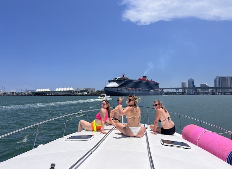 Picture 3 for Activity Miami: Private 52ft Luxury Yacht Rental with Captain