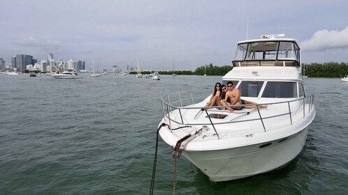 Miami: Private 52ft Luxury Yacht Rental with Captain