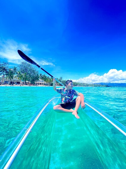 Picture 9 for Activity Boracay - Crystal Kayak phot-op Experience