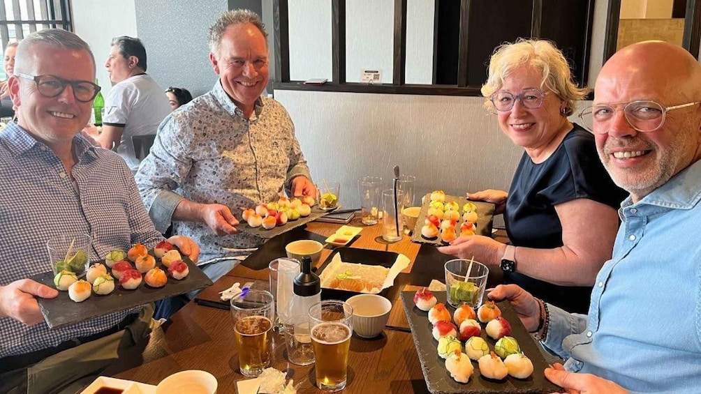Picture 3 for Activity Tokyo: Maki Sushi Roll & Temari Sushi Making Class with Meal