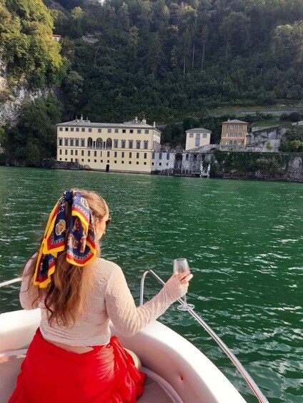 Picture 14 for Activity Como: Lake Como Private Boat Tour with Wine