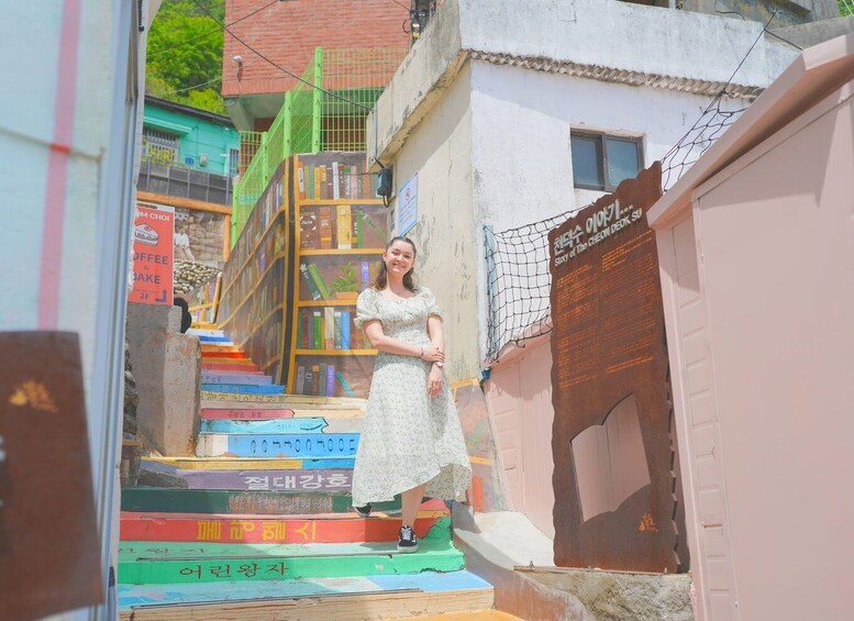 Picture 10 for Activity Busan: Gamcheon Village and Haeundae Blueline Park Tour