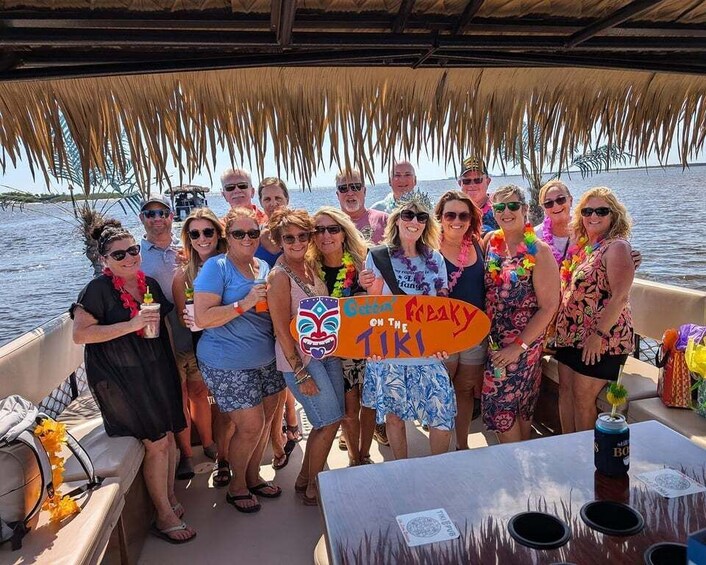 Picture 5 for Activity Fort Myers Beach: Adults only BYOB Tiki Pub Daytime Cruise