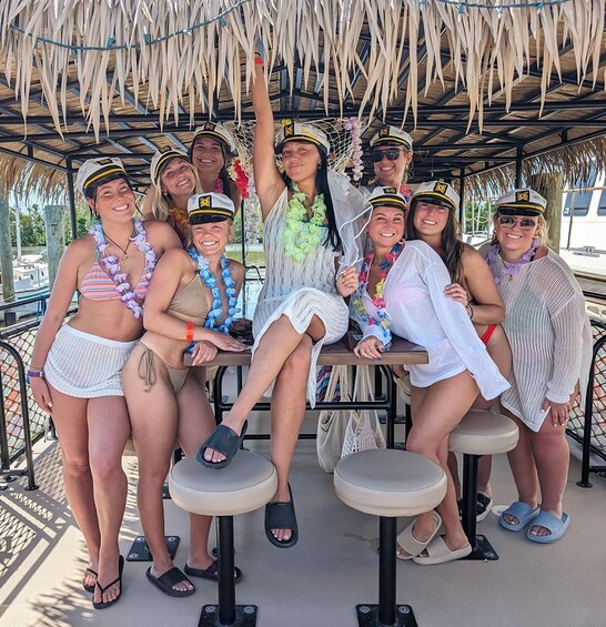 Picture 1 for Activity Fort Myers Beach: Adults only BYOB Tiki Pub Daytime Cruise