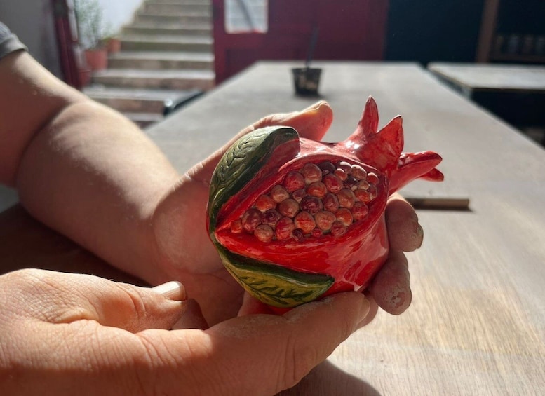 Rhodes Town : Pottery Masterclass - Make a pomegranate