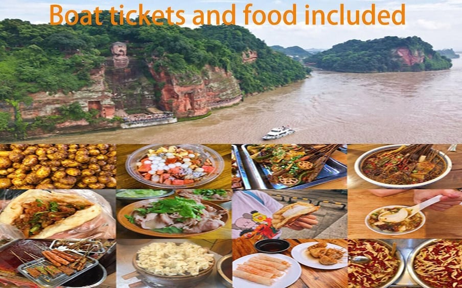 Leshan Buddha boat and food half day trip