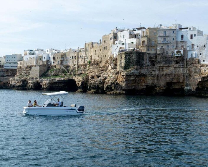 Picture 5 for Activity From Monopoli: Polignano Caves by the Sea Boat Tour