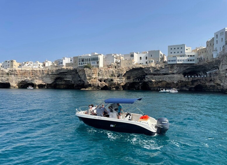 Picture 1 for Activity From Monopoli: Polignano Caves by the Sea Boat Tour