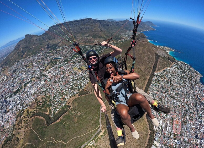 Picture 2 for Activity Cape Town: Tandem Paragliding with views of Table Mountain