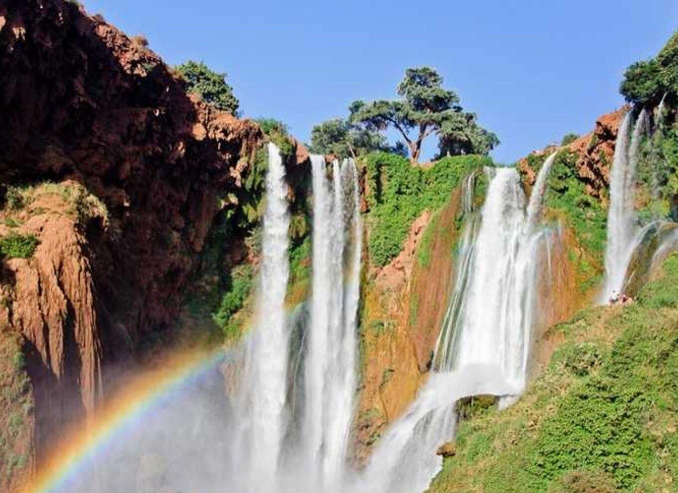 From Marrakesh: Ouzoud Falls Guided Trip with Boat Ride