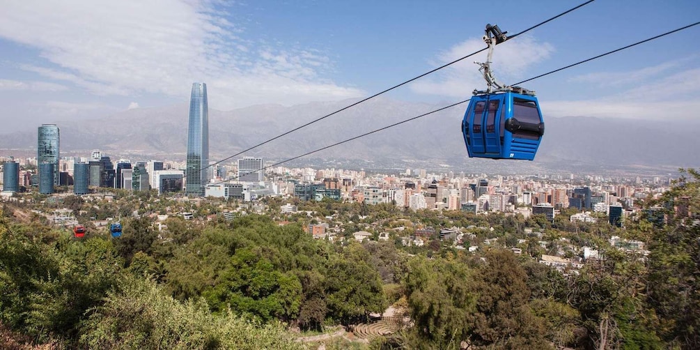 Picture 2 for Activity Santiago: Cable Car Admission Ticket