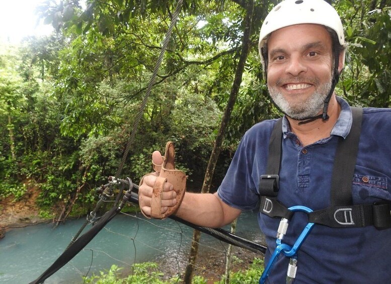 Picture 2 for Activity Katira: Adventure Tubing and Zipline Tour in Rio Celeste