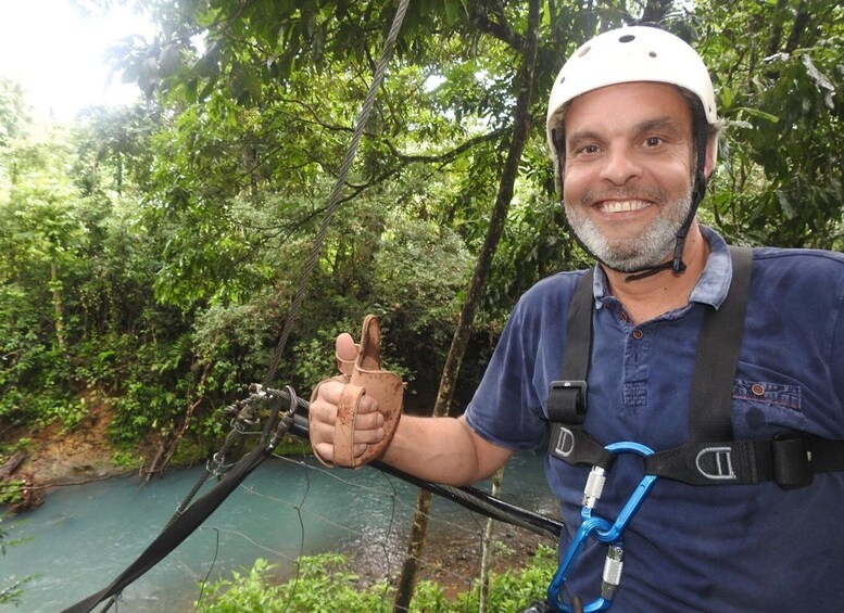 Picture 2 for Activity Katira: Adventure Tubing and Zipline Tour in Rio Celeste