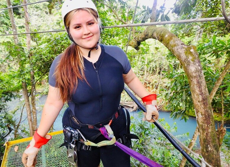 Picture 4 for Activity Katira: Adventure Tubing and Zipline Tour in Rio Celeste