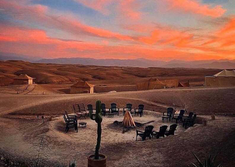 Picture 9 for Activity Marrakech: Sunset Dinner in Agafay Desert with Camel Ride