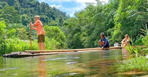 Fra Phuket: Privat dagstur til Khao Lak med rafting og ATV