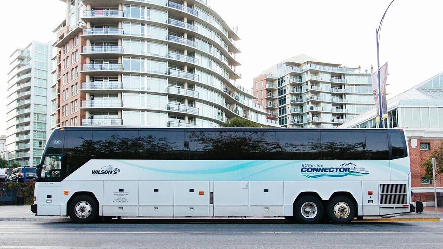 Vancouver to Victoria: Ferry with Bus Transfer