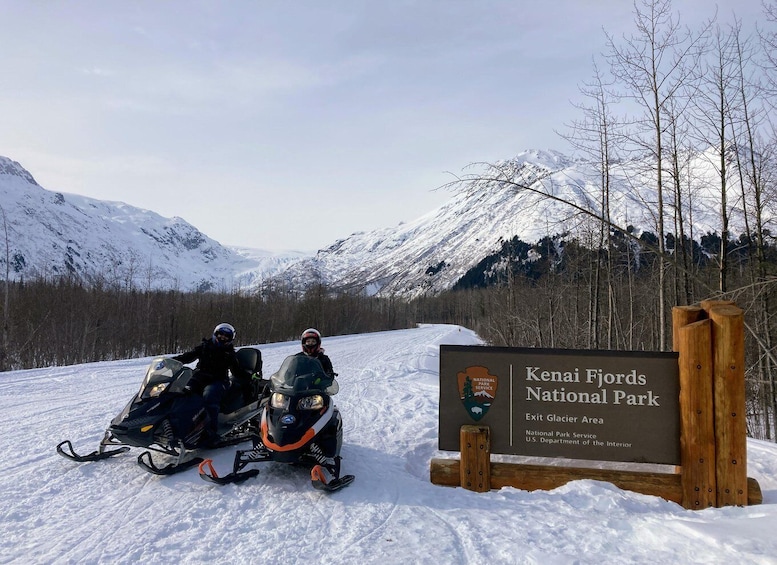 Picture 8 for Activity Snowmobile and Snowshoe Dual Adventure from Seward, AK