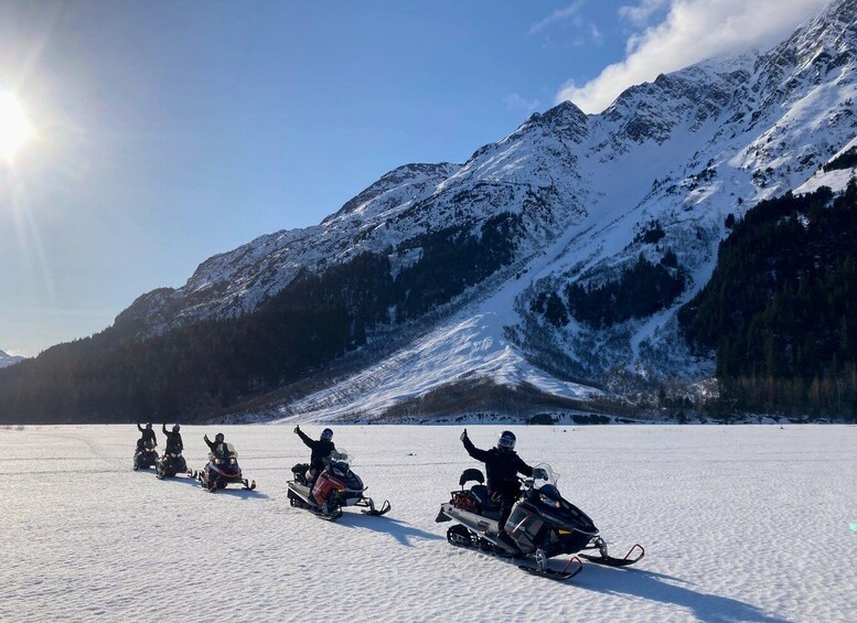 Picture 20 for Activity Snowmobile and Snowshoe Dual Adventure from Seward, AK