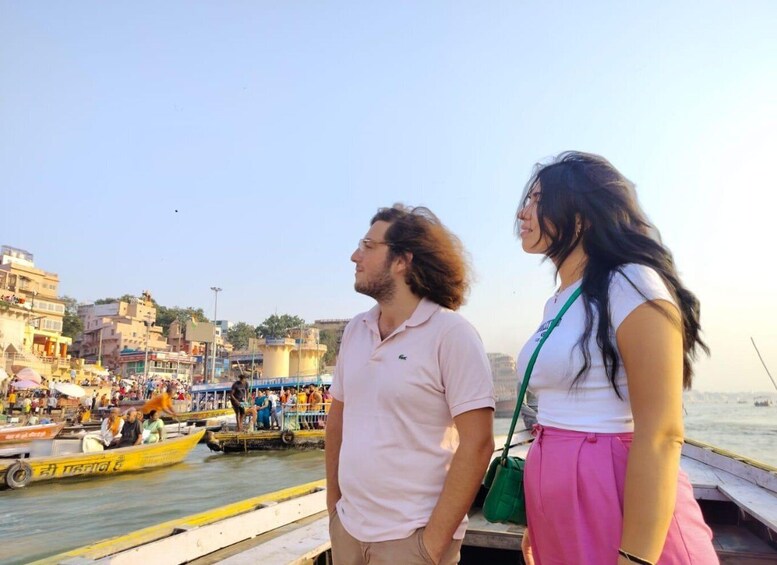 Picture 2 for Activity Varanasi: Private City Highlights Day Tour & Ganges Cruise