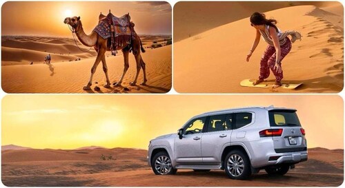 Doha: Desert Safari, Sand Boarding, Camel Ride & Inland Sea