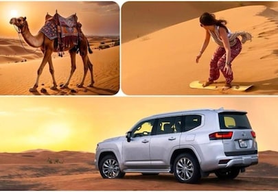 Doha: Desert Safari, Sand Boarding, Camel Ride & Inland Sea