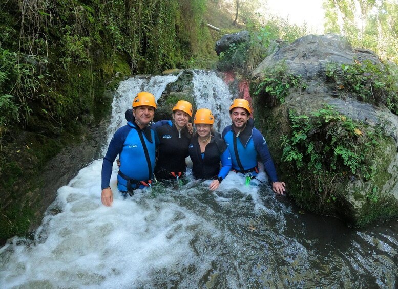 Picture 19 for Activity From Marbella: Canyoning guided tour at Sima del Diablo