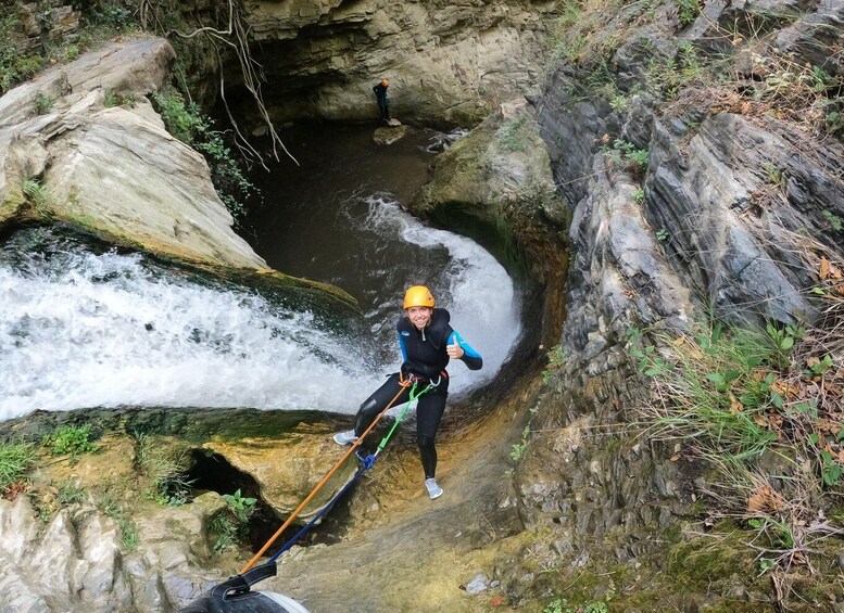 Picture 21 for Activity From Marbella: Canyoning guided tour at Sima del Diablo