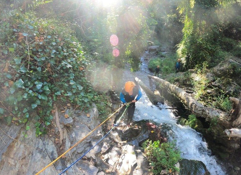 Picture 16 for Activity From Marbella: Canyoning guided tour at Sima del Diablo