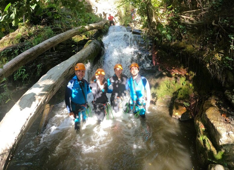 Picture 18 for Activity From Marbella: Canyoning guided tour at Sima del Diablo