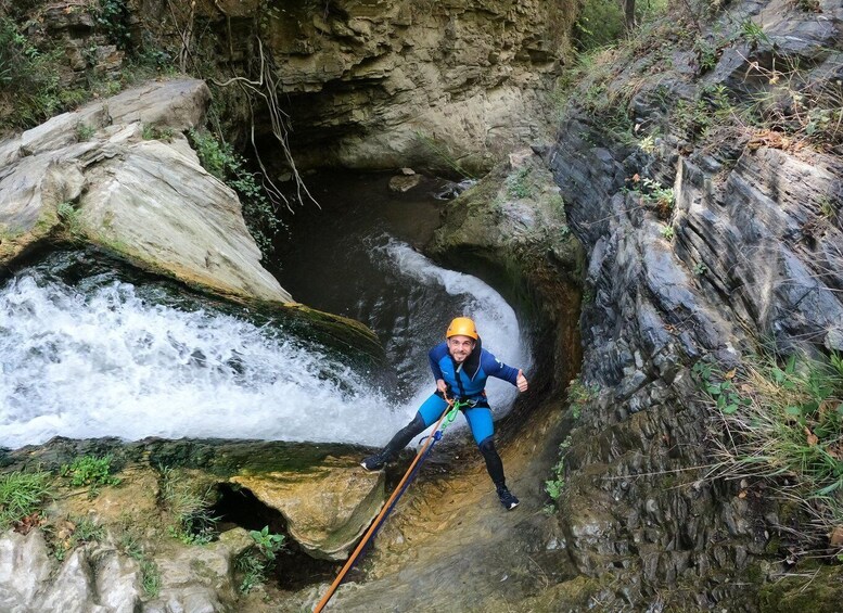 From Marbella: Canyoning guided tour at Sima del Diablo