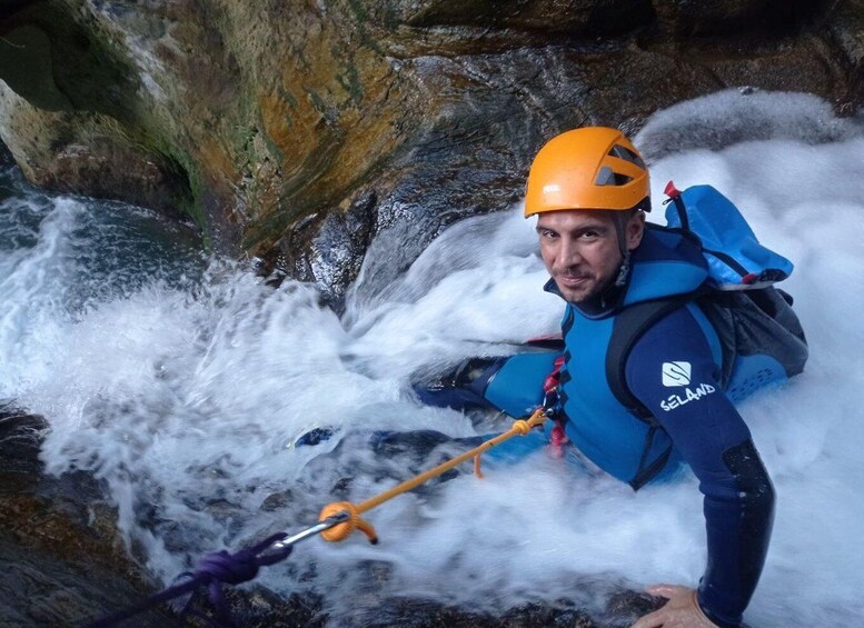 Picture 6 for Activity From Marbella: Canyoning guided tour at Sima del Diablo