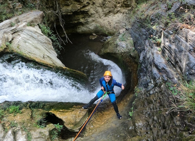 From Ronda: Private canyoning guided tour at Sima del Diablo