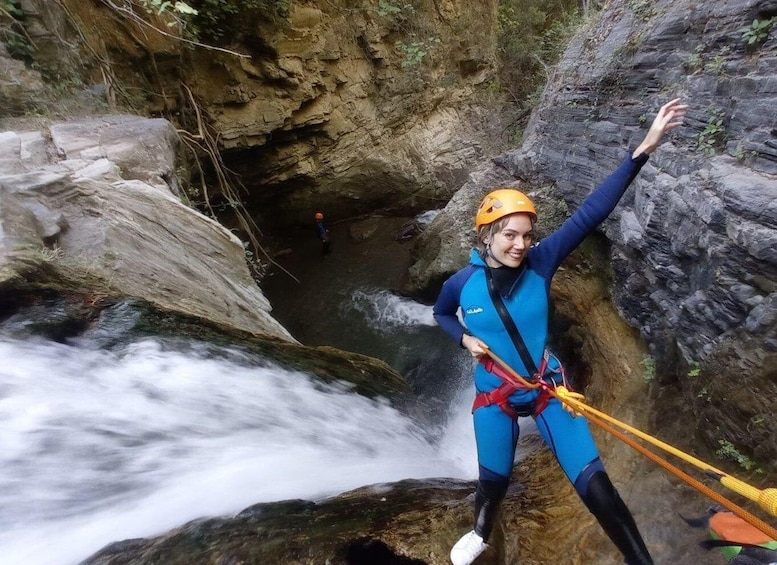 Picture 10 for Activity From Marbella: Canyoning guided tour at Sima del Diablo