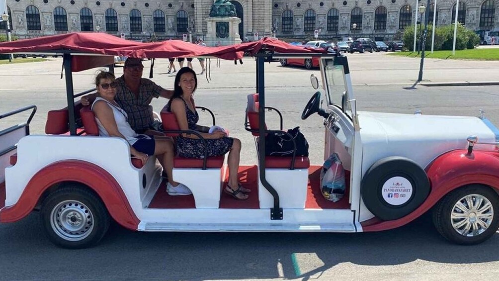 Picture 1 for Activity Vienna: Old Town Sightseeing Tour in a Vintage-Style E-Car