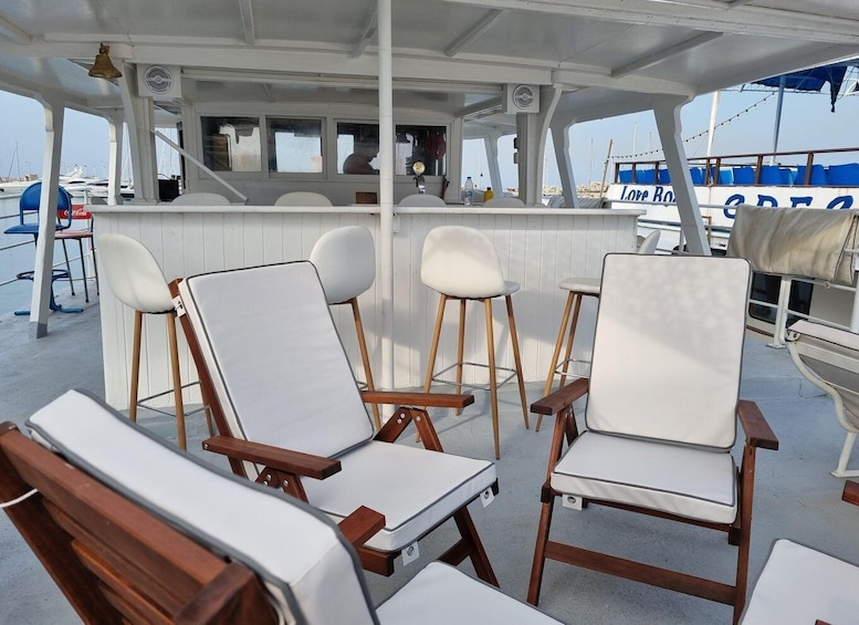 Picture 8 for Activity Rhodes: Sunset Cruise with Live Music, Wine & Greek Buffet