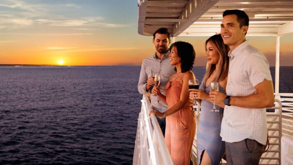 Picture 7 for Activity Rhodes: Sunset Cruise with Live Music, Wine & Greek Buffet