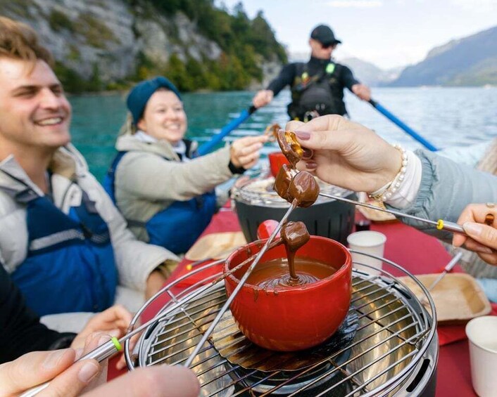 Interlaken: Chocolate Fondue Float