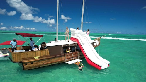 "Paradise Explorer: Snorkel, Sail, and Swim in Mauritius!"