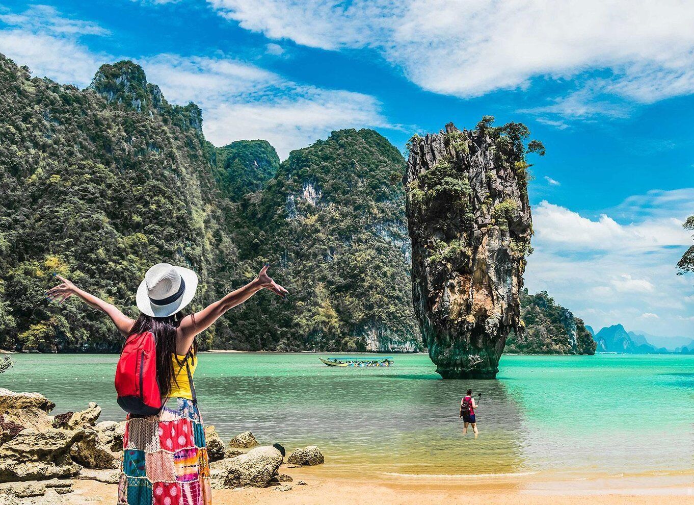 From Phuket: Phang Nga Bay and Canoeing Tour by Big Boat