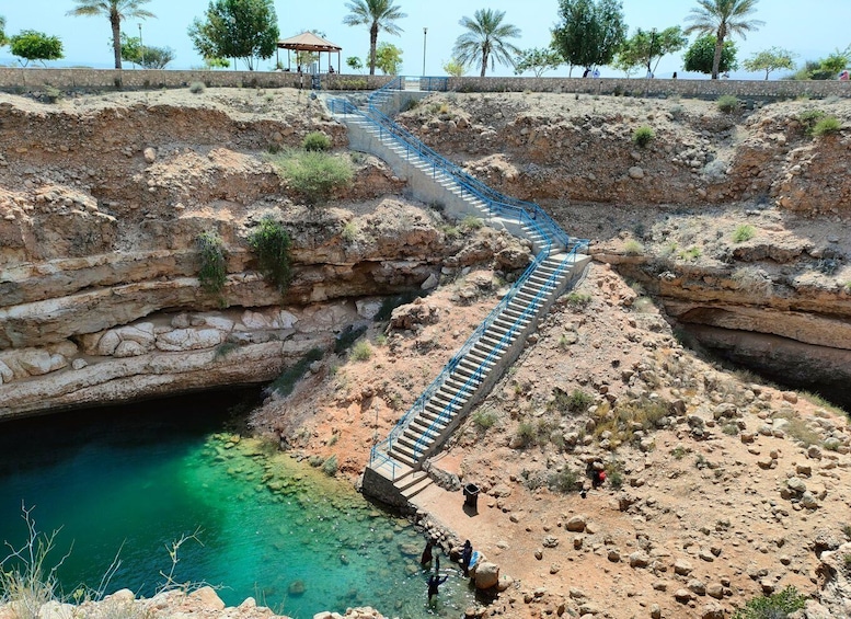 Picture 7 for Activity Wadi Shab &Bimmah Sinkhole &Heart shaped Cave &Pebble Beach